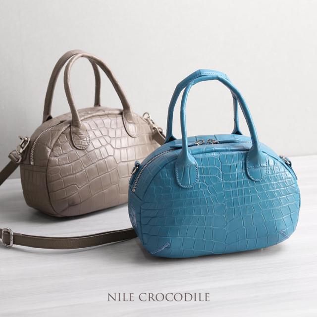 ナイルクロコダイル2wayミニバッグ