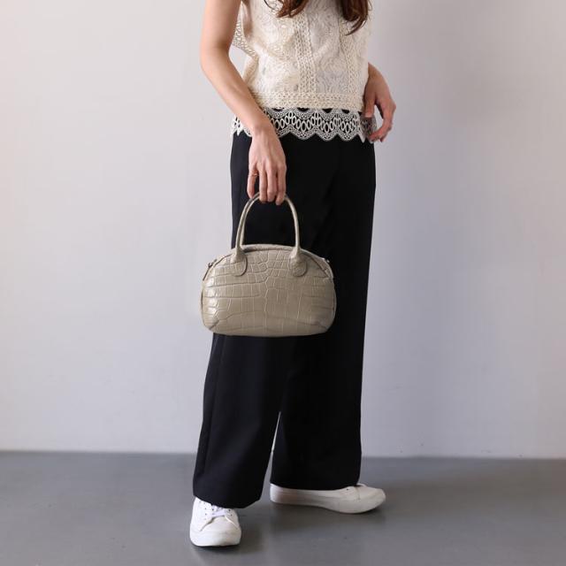 ナイルクロコダイル2wayミニバッグ