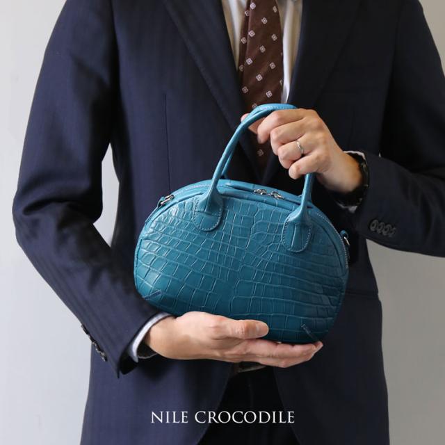 ナイルクロコダイル2wayミニバッグ