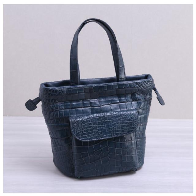 ナイルクロコダイルレディースハンドバッグ