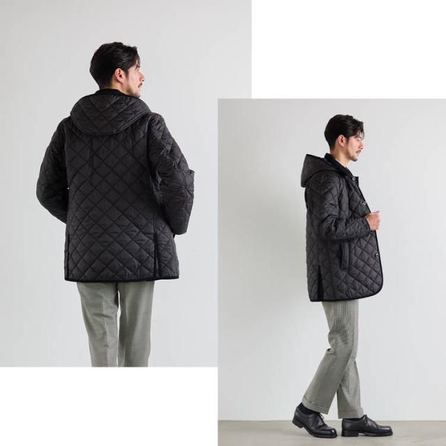 メンズ 中綿ダウンコート キルティングコート