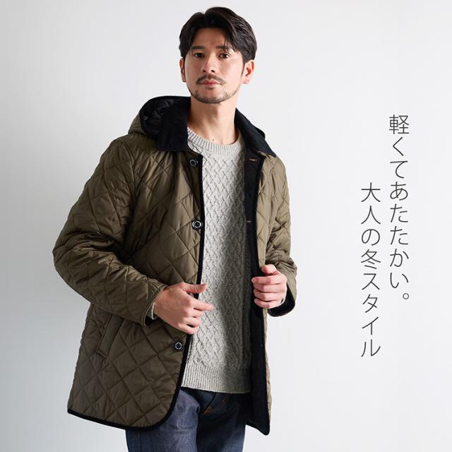 メンズ 中綿ダウンコート 軽量