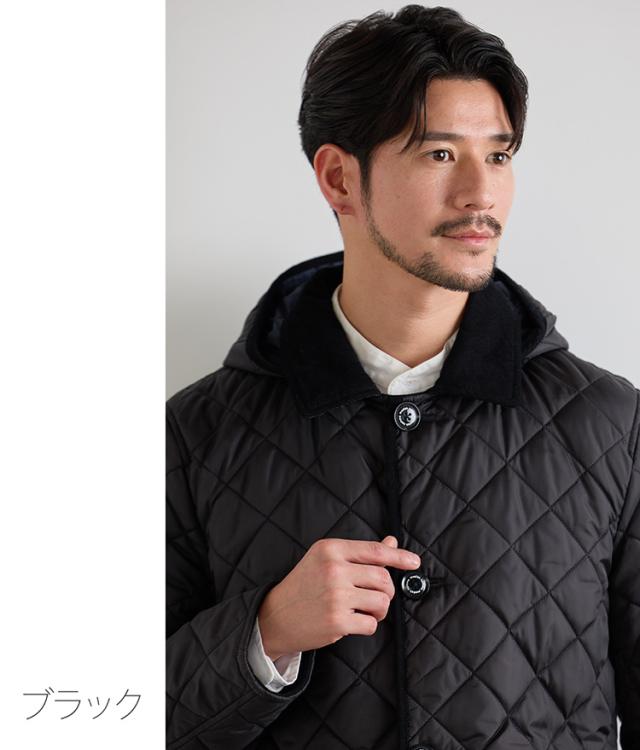 メンズ 中綿ダウンコート キルティングコート