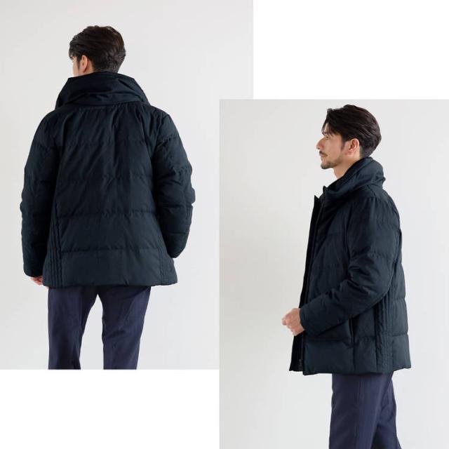 アレンヌ HALEINE ブランド ダウンジャケット サイド バッグ