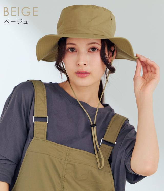 コカゲル 遮熱 涼しい 蒸れない 帽子 レディース ベージュ