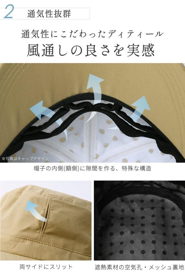 コカゲル 遮熱 涼しい 蒸れない 帽子 レディース メンズ