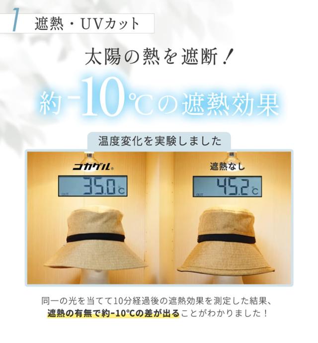 コカゲル 遮熱 涼しい 蒸れない 帽子 レディース メンズ マイナス10℃