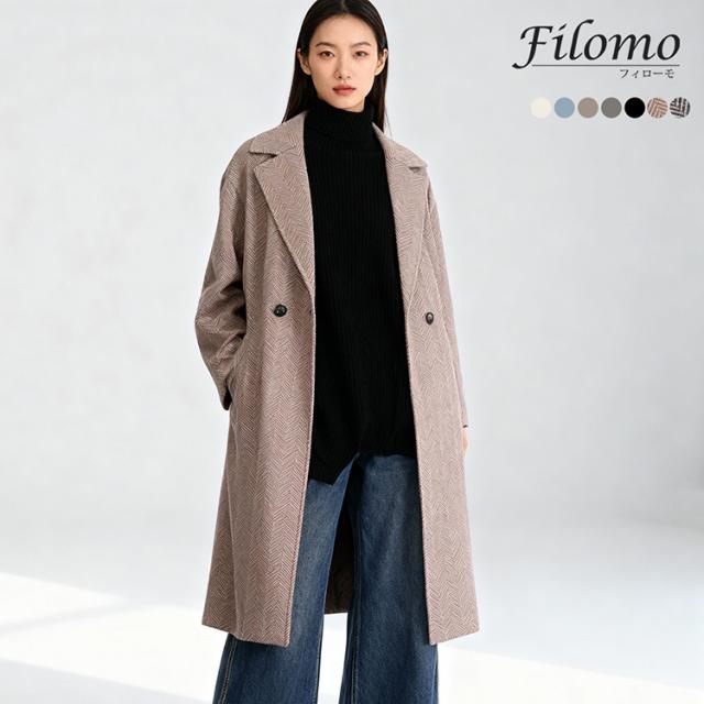 Filomo ウールタッチ チェスターコート