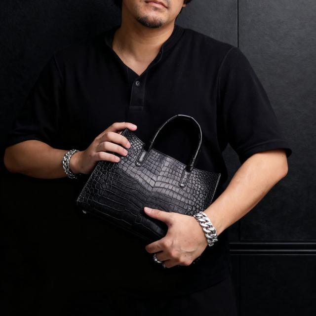 スモールクロコダイルミニトートバッグ