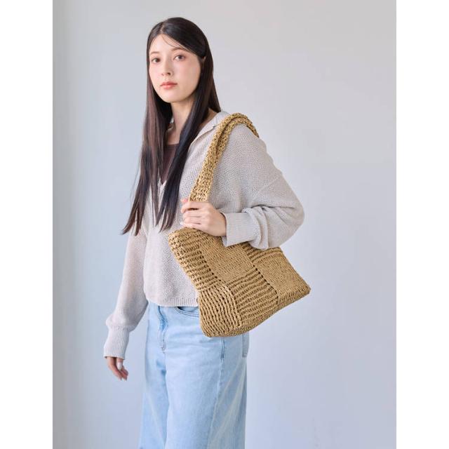 ペーパー かごバッグ トートバッグ