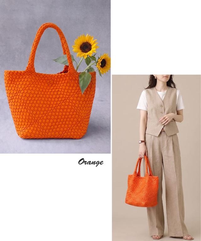 mieno ネオプレン メッシュ 2way トートバッグ ブラック