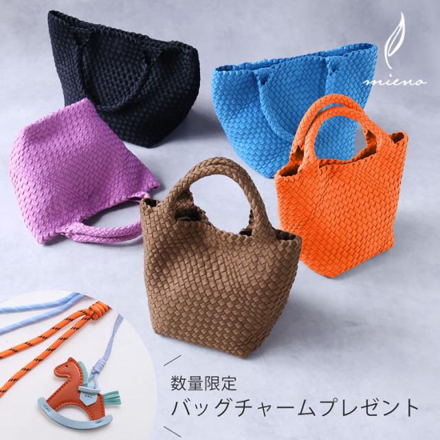 mieno ネオプレン メッシュ 2way トートバッグ