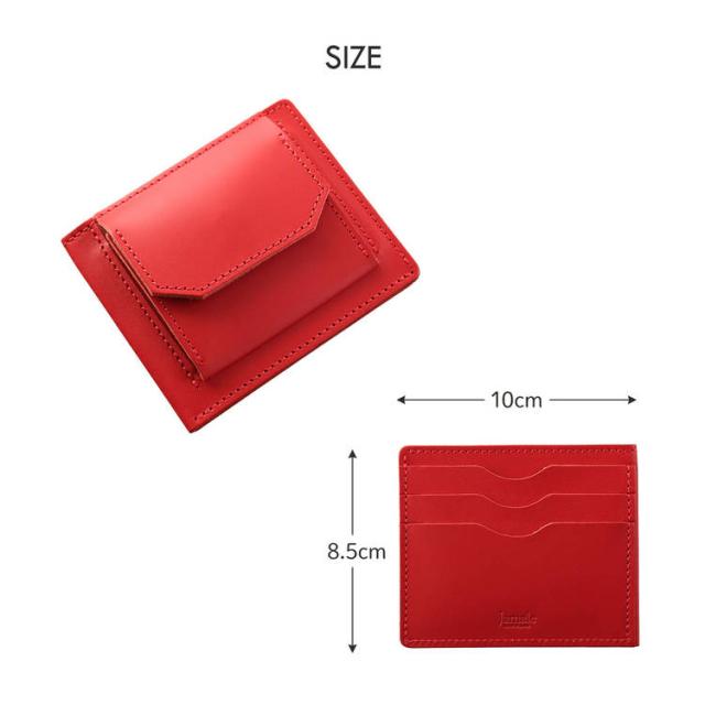 Jamale ヌメ革 薄型財布