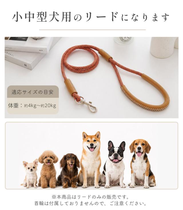 犬用リード 手作りキット 本革 ロープ レザークラフト DIY ハンドメイド 初心者