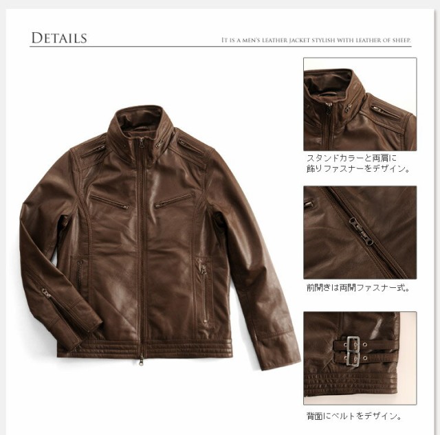 【お試し価格！】 手荒い レザージャケット Theory ラムレザー 2 軽量 羊側 ジャケット・アウター