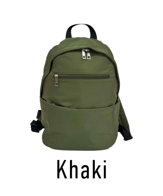 ツイル多ポケットリュック