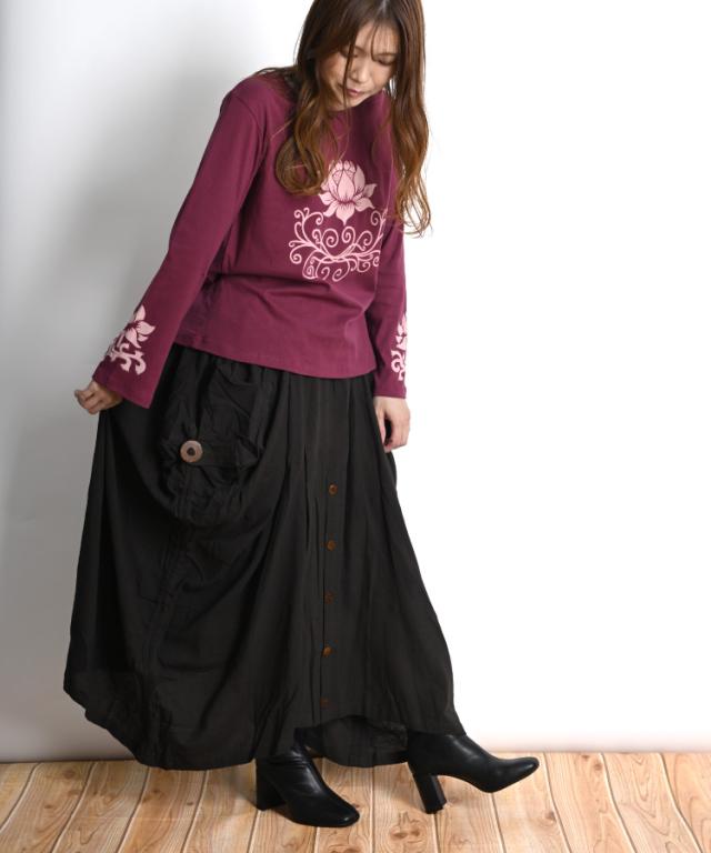 ロータスロングスリーブTシャツ