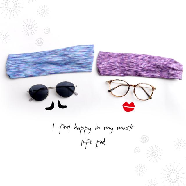 耳が痛くならない。フックヘアバンド