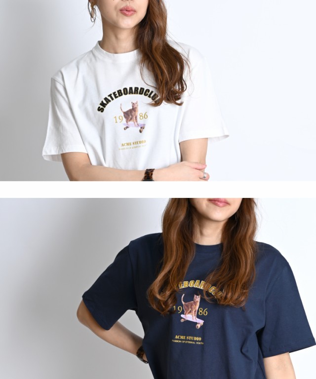 キャットロゴTシャツ