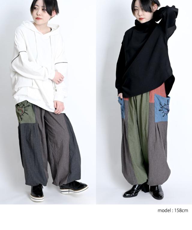 オームヒンディバルーンパンツ