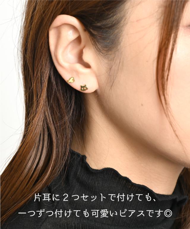 小さな可愛さ。猫魚ピアス