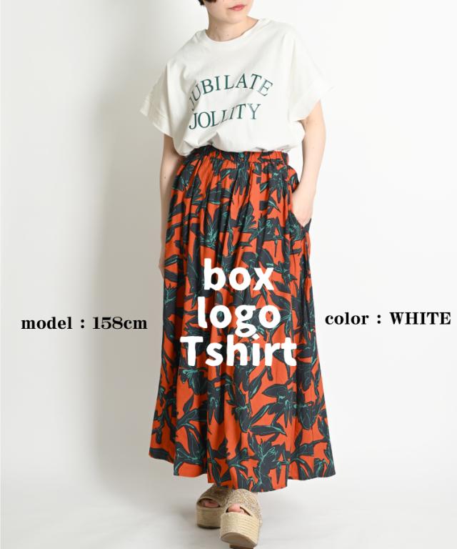 ボックスロゴT