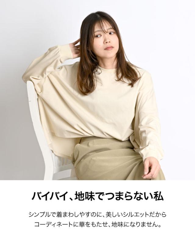 大正解シルエット。USAコットンショートプルオーバー