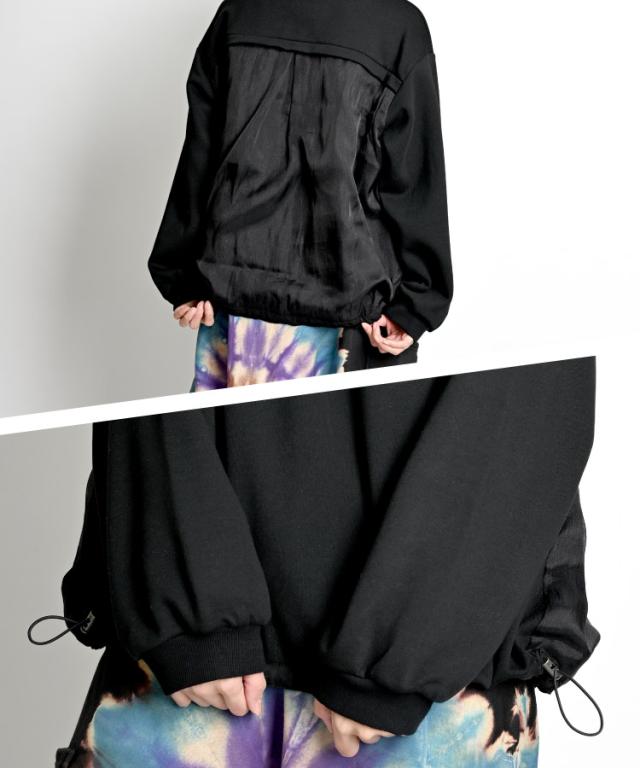 ありそうで、なかった。裏起毛バルーントレーナー