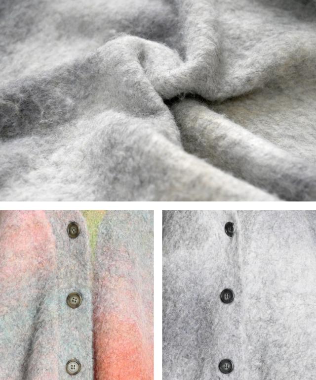 トレンド感×暖かさ。グラデーションカーディガン