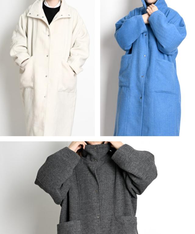 その一着で、冬が変わる。スタンドカラーコート