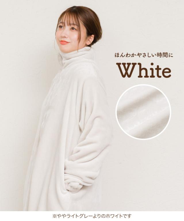 とろける温盛。指穴付きジップアップローブ