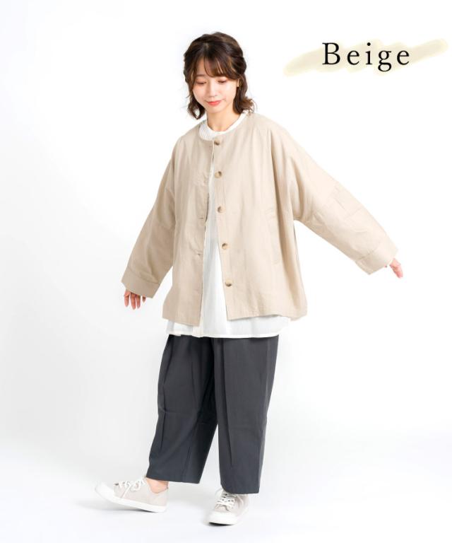 着るだけで春、はじまる。ドルマンジャケット