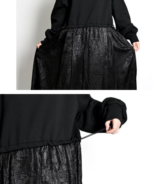 昼と夜を纏う。ドッキングワンピース