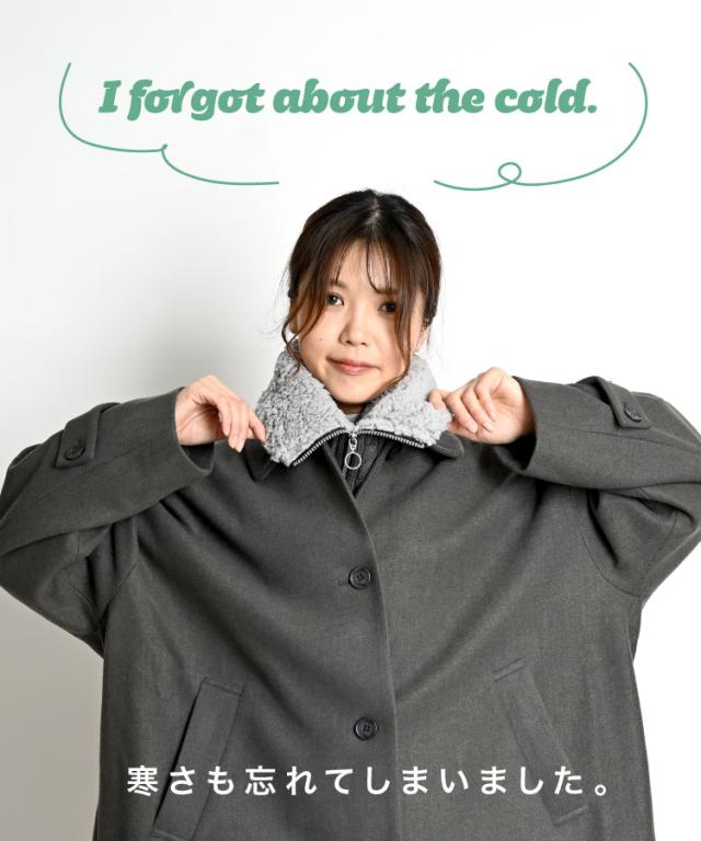 ニットボアネックウォーマー