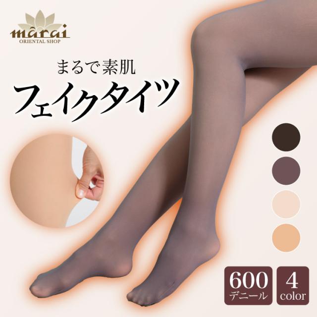 新定番のフェイクタイツ。ストッキング風タイツ