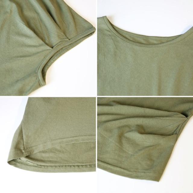 アシンメトリー美シルエットTシャツ