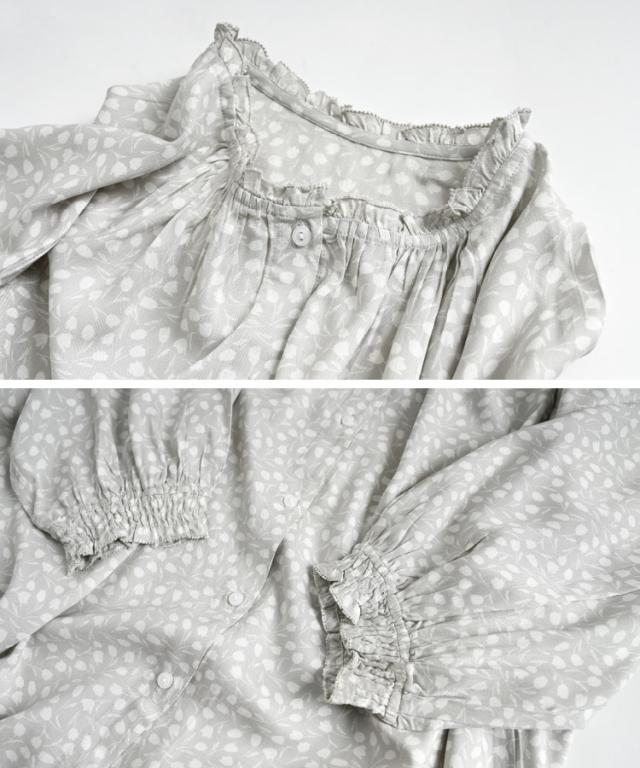 ワンピース、時々、羽織り。チューリップワンピース