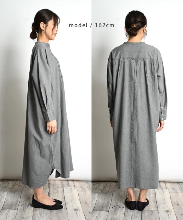 自由でちょうどいいカジュアル。ハンドスモッキングワンピース