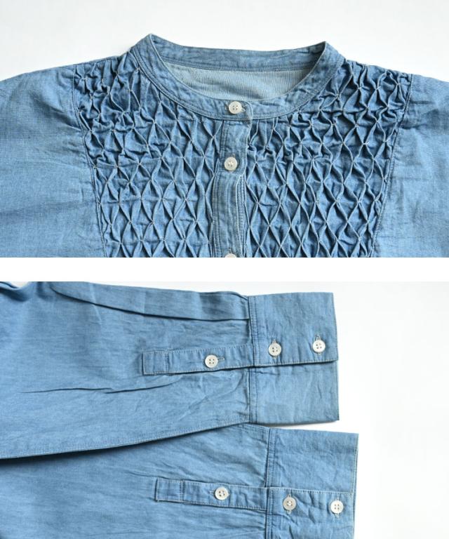 自由でちょうどいいカジュアル。ハンドスモッキングワンピース