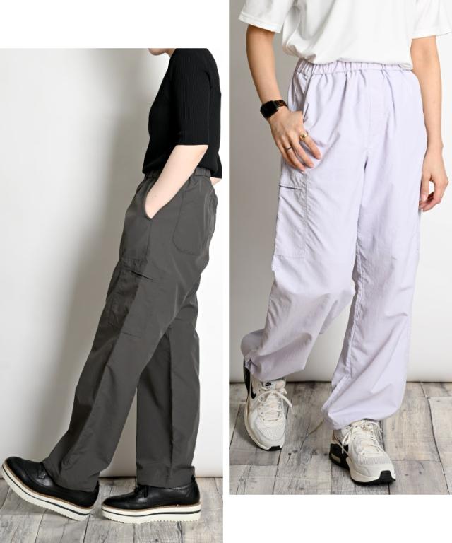 大人のゆるまじめ。ナイロンカーゴパンツ