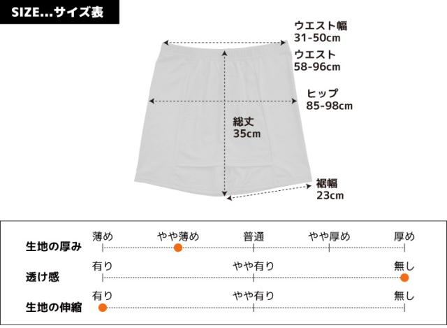 見せない、透かさない。Yラインカバーペチパンツ