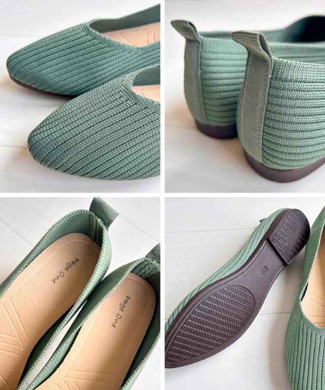 ニッと笑うやわらかさ。ニットパンプス