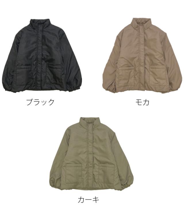 撥水花粉リリーススタンドカラーブルゾンジャケット