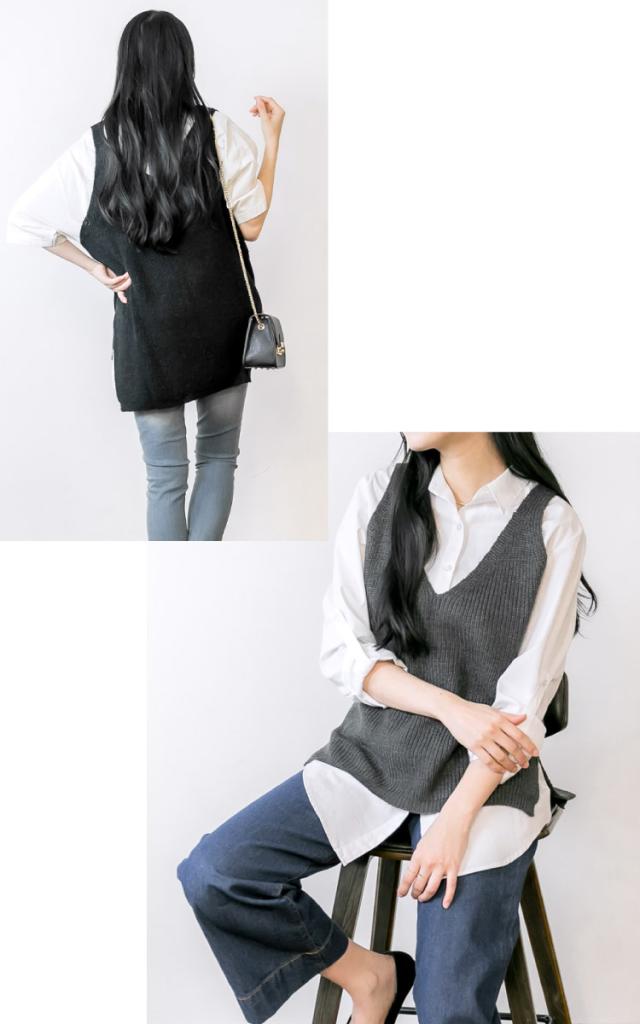 ニットキャミソール