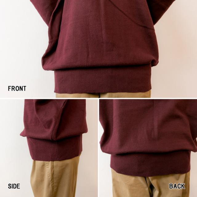 綿ニットプルオーバー