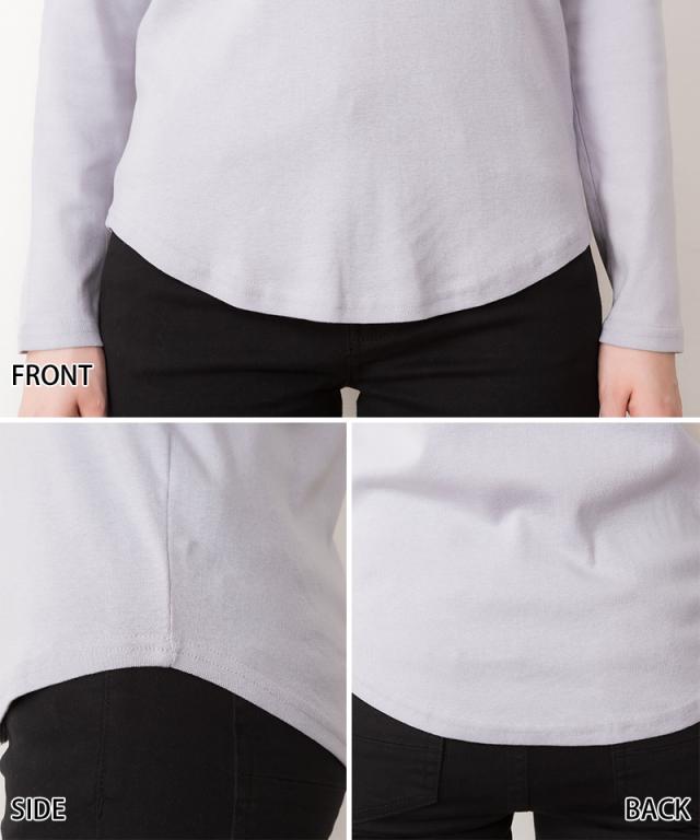 Vネックロングスリーブシャツ