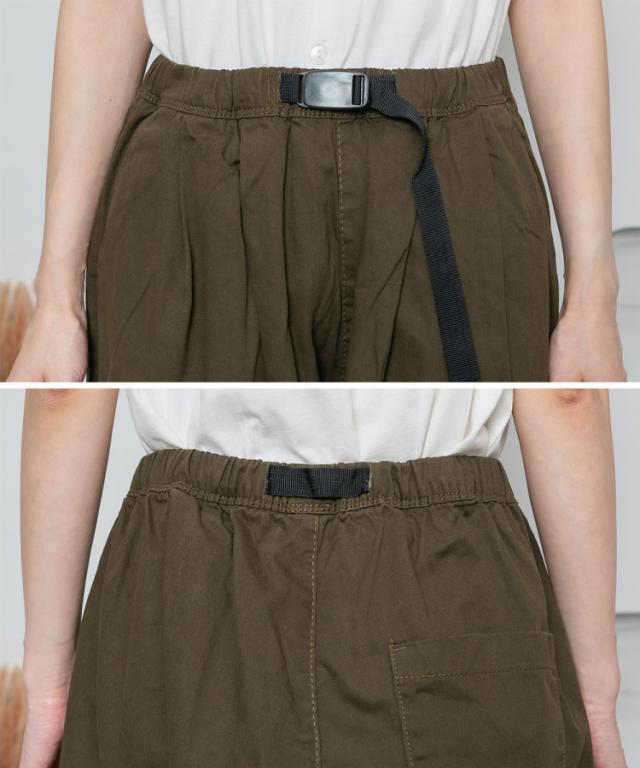 前バックルバルーンパンツ