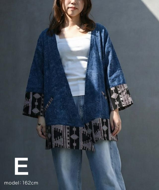 裾柄ライトジャケット