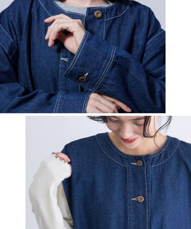 新しい私に出会いましょ。2WAYデニムジャケット