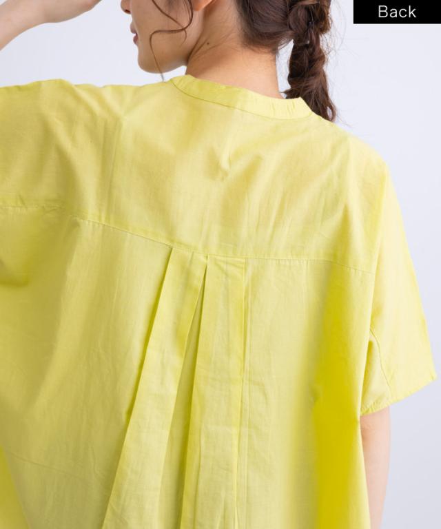 ごきげんを、あしらう。胸元ピンタックコクーンブラウス